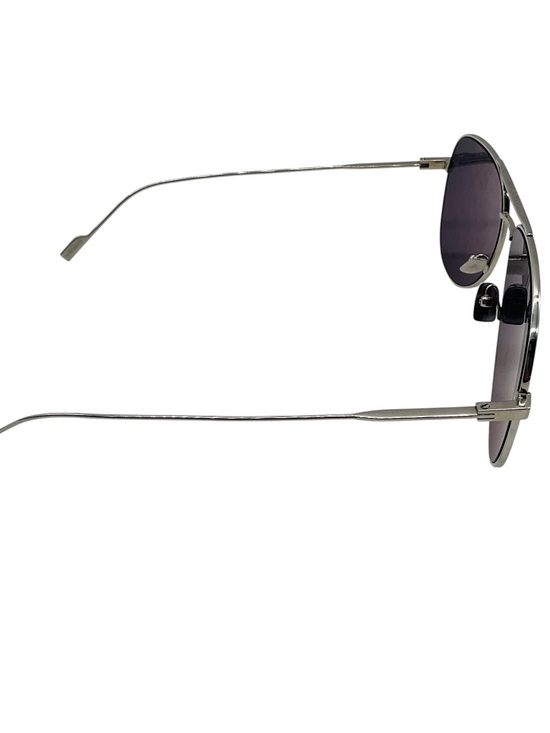 SAINT LAURENT SILVER TITANIUM AVIATOR SUPER STARS SUNGLASSES